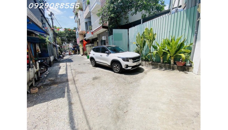 BÁN ĐẤT CƯ XÁ CHU VĂN AN, PHƯỜNG 26 QUẬN BÌNH THẠNH, NGANG LỚN 8M, HẺM XE HƠI 8M Ô TÔ ĐẬU CỬA, KHU DÂN CƯ BÀN CƠ YÊN TĨNH HIẾM NHÀ BÁN 88M2 CHỈ 10.6